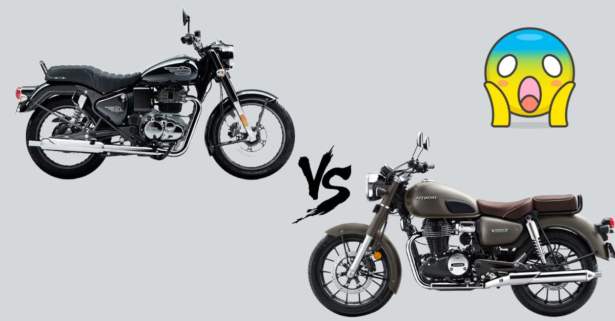 Bullet vs Honda CB350